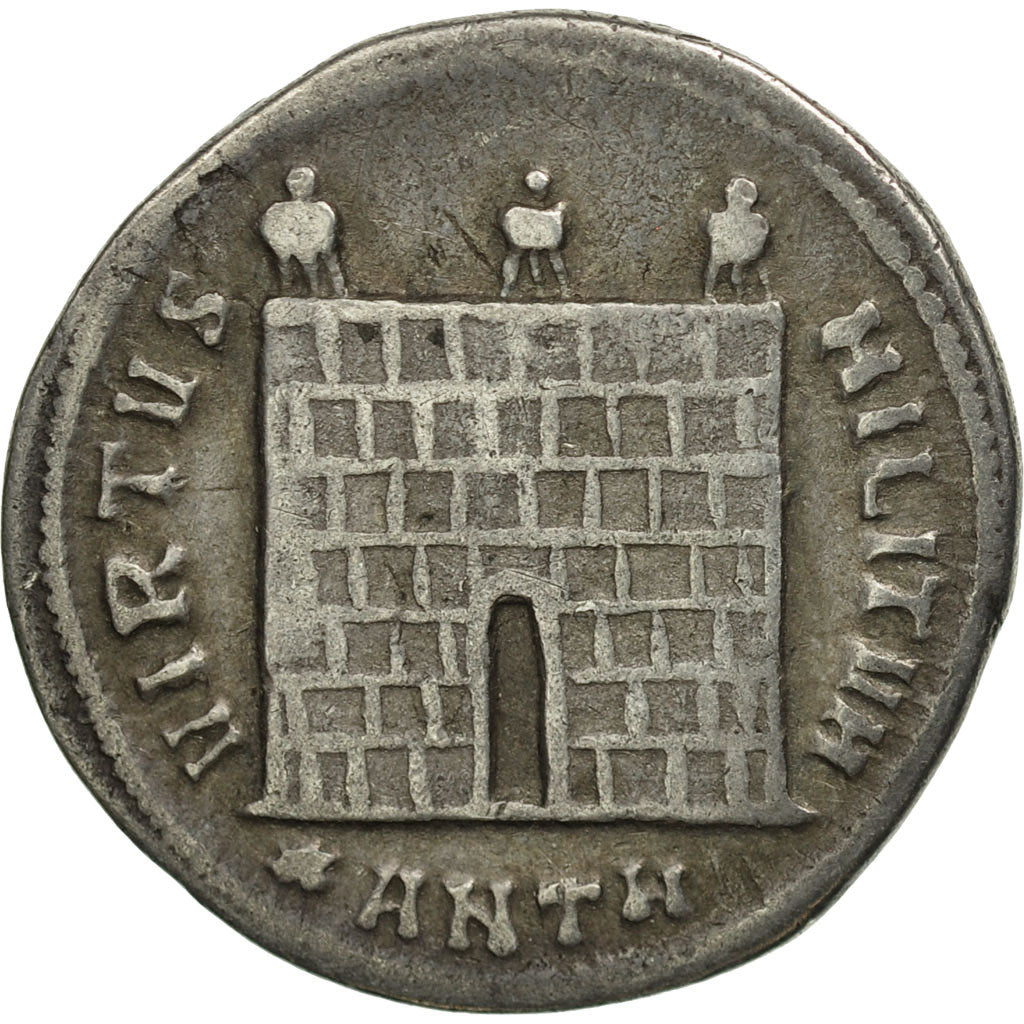 Coin, Constantius I, Argenteus, Antioch, EF(40-45), Silver, RIC:38a