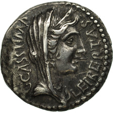 Moneta, Cassius, Denarius, Smyrna, BB+, Argento, Crawford:500/5