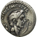 Moneda, Sextus Pompey, Denarius, Sicily, MBC, Plata, Crawford:511/3a