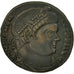 Coin, Magnentius, Maiorina, Lyons, AU(50-53), Bronze, RIC:112