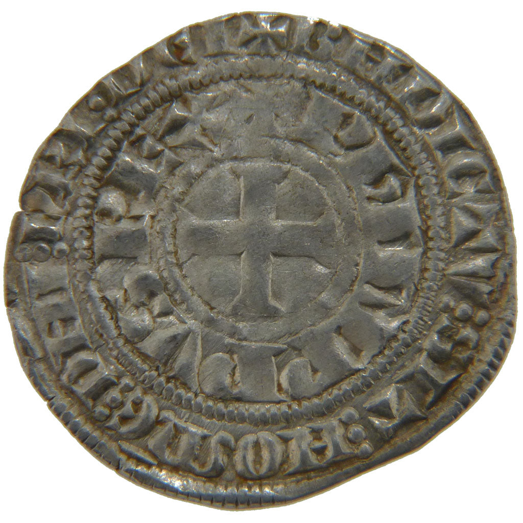 FRANCE, Maille Blanche, AU(55-58), Silver, Ciani #207, 2.10