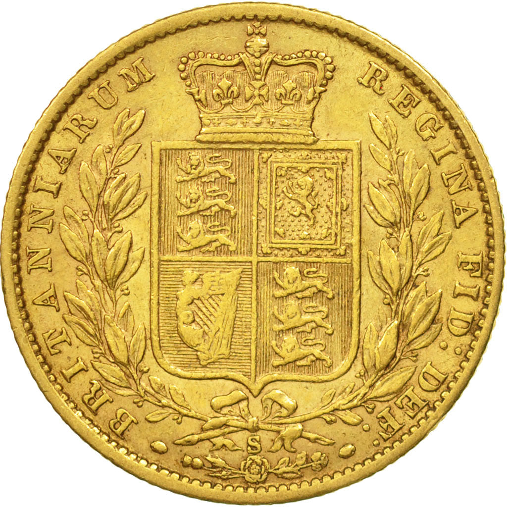 Australie, Victoria, Sovereign, 1873, Sydney, TTB, Or, KM:6