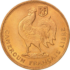Camerun, 50 Centimes, 1943, Pretoria, FDC, Bronzo, KM:6