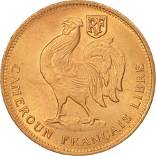Camerun, 50 Centimes, 1943, Pretoria, FDC, Bronzo, KM:6