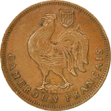 Coin, Cameroon, Franc, 1943, Pretoria, AU(50-53), Bronze, KM:5