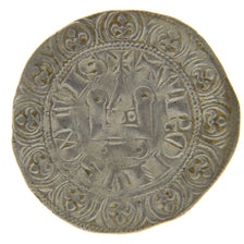 FRANCE, Maille Blanche, EF(40-45), Silver, Ciani #207, 2.10