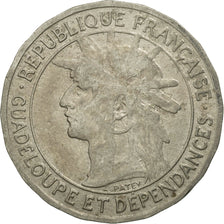 Guadeloupe, Franc, 1903, VF(30-35), Copper-nickel, KM:46, Lecompte:57