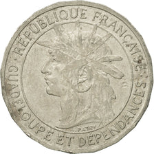 Guadeloupe, Franc, 1903, AU(50-53), Copper-nickel, KM:46, Lecompte:57