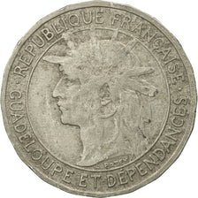 Monnaie, Guadeloupe, Franc, 1903, TTB, Copper-nickel, KM:46, Lecompte:57