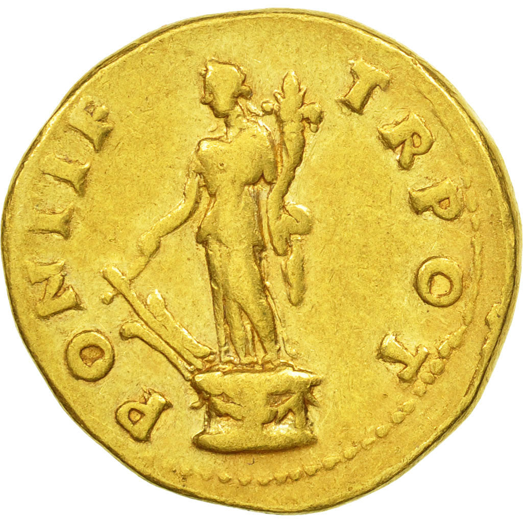 Coin, Titus, Aureus, Rome, EF(40-45), Gold, RIC:696