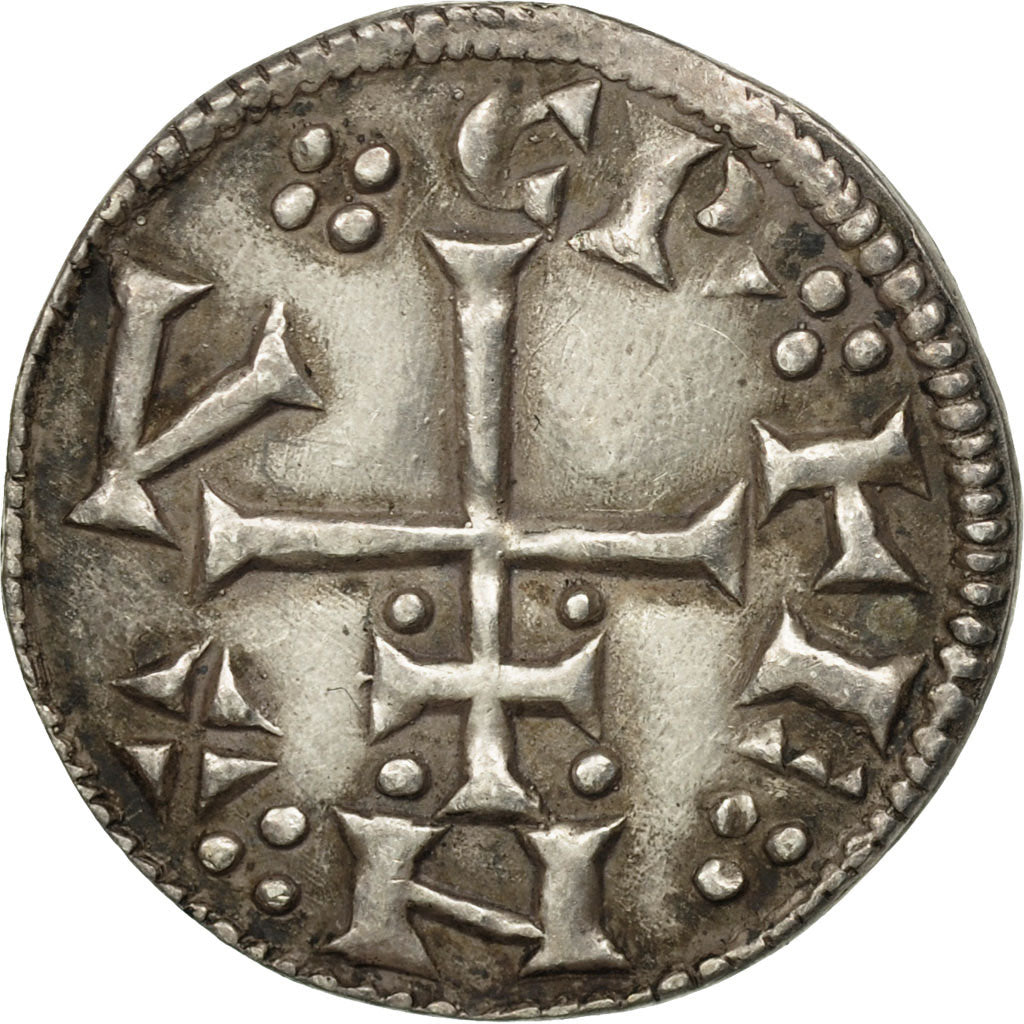 Grande-Bretagne, Anglo-Viking, Cnut, Penny, York, SUP, Argent, Spink:993