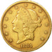 Estados Unidos, Liberty Head, $20, Double Eagle, 1884, U.S. Mint, Carson City