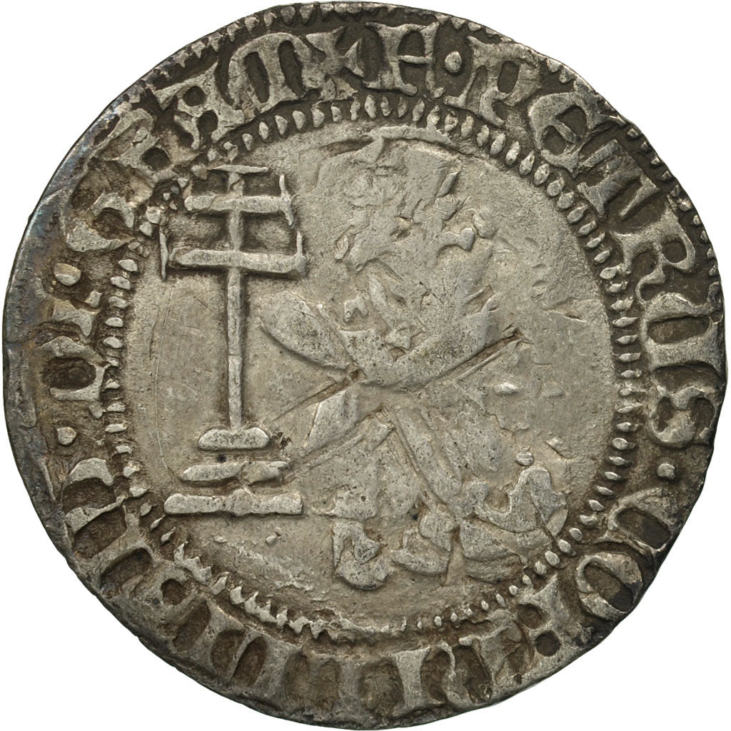 Münze, Griechenland, Gigliato, SS, Silber