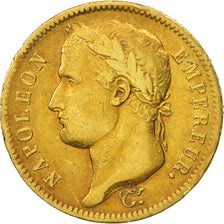 Munten, Frankrijk, Napoléon I, 40 Francs, 1812, Paris, ZF, Goud, KM:696.1