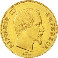 Coin, France, Napoleon III, Napoléon III, 100 Francs, 1859, Paris, EF(40-45)