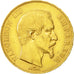 Moneda, Francia, Napoleon III, Napoléon III, 50 Francs, 1859, Strasbourg, MBC+