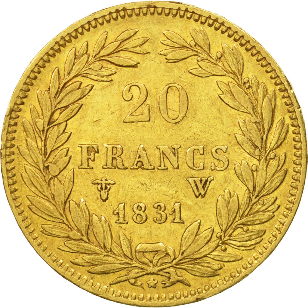 Münze, Frankreich, Louis-Philippe, 20 Francs, 1831, Lille, SS, Gold, KM:746.4