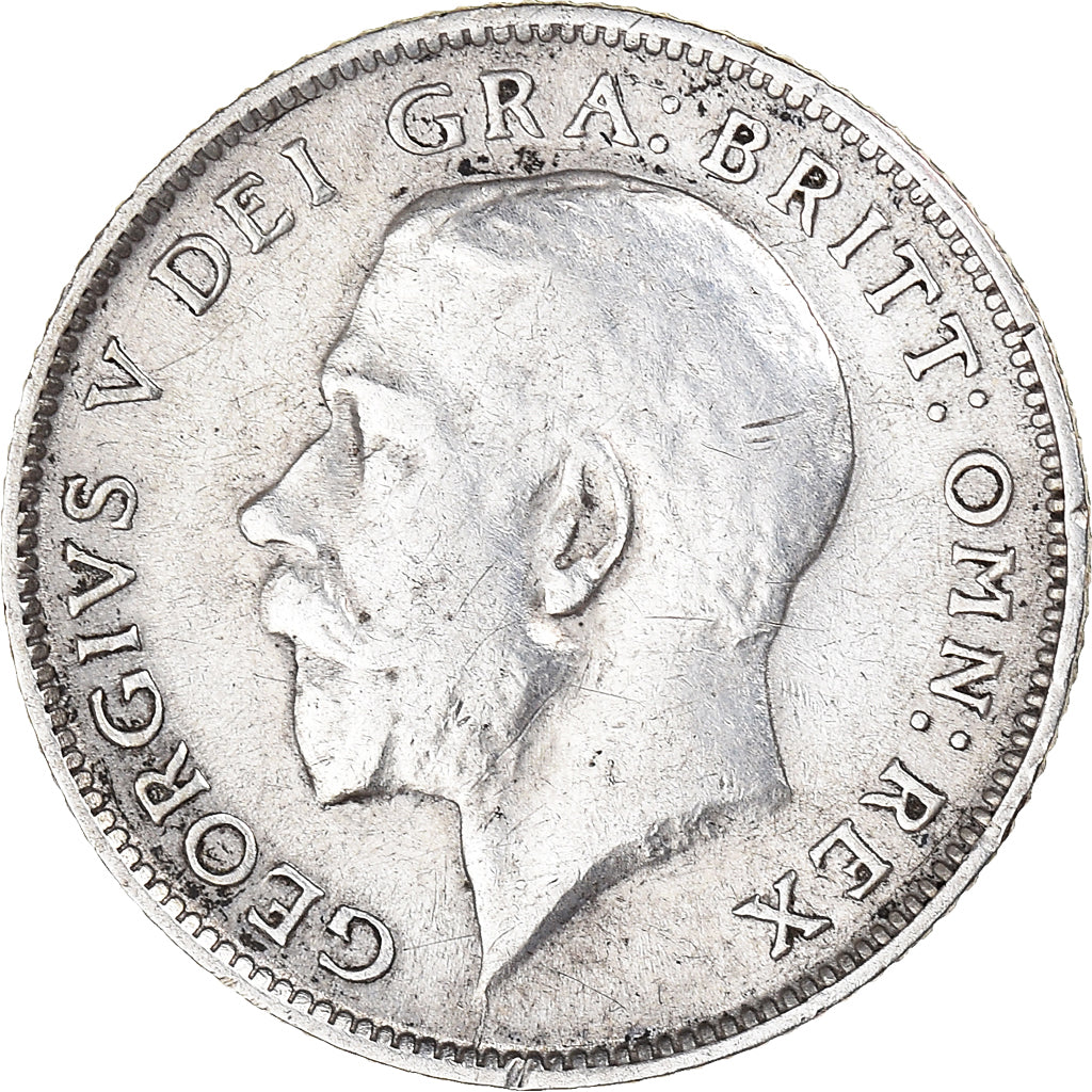 Coin, Great Britain, George V, 6 Pence, 1916, AU(50-53), Silver, KM:815