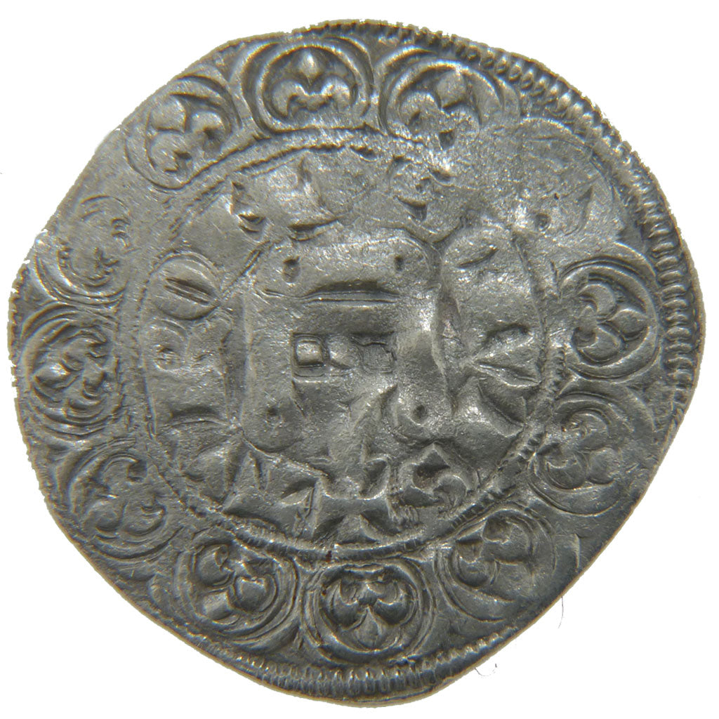 FRANCE, Gros Tournois, VF(20-25), Silver, Ciani #206, 3.90