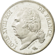 France, Louis XVIII, 5 Francs, 1824, Lille, SPL, Argent, Gadoury:614