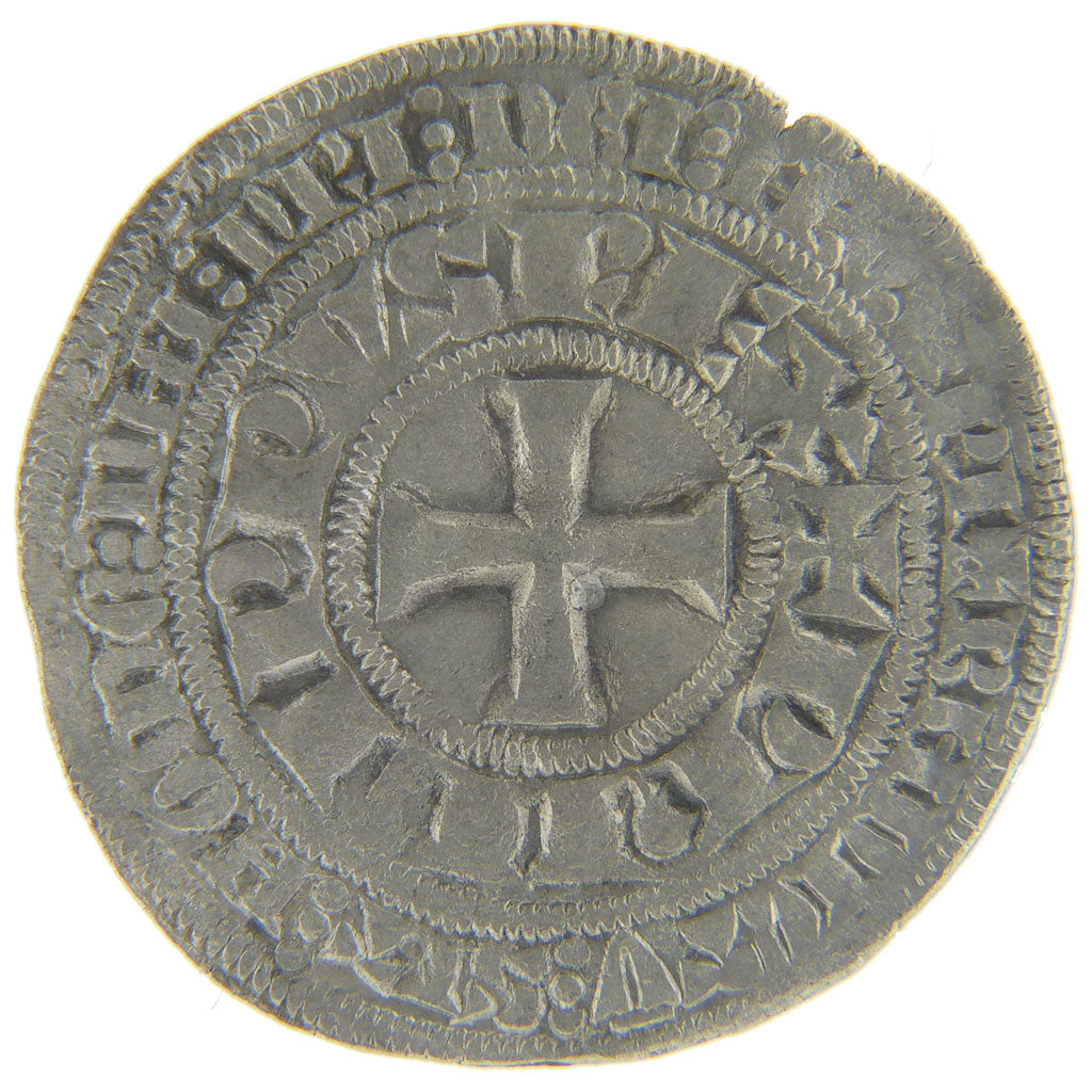 FRANCE, Gros Tournois, EF(40-45), Silver, Ciani #201, 4.00
