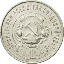 Russia, 50 Kopeks, 1922, Leningrad, EF(40-45), Silver, KM:83