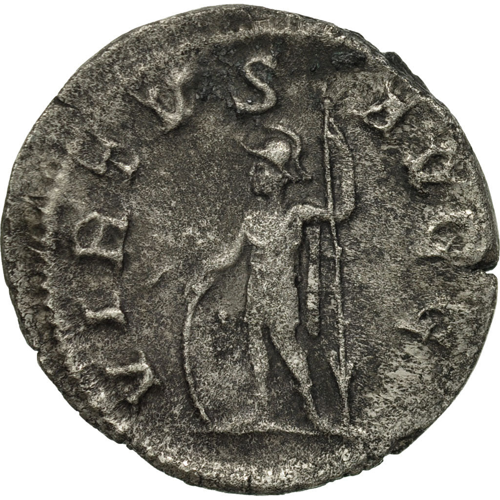 Gordian II, Denarius, Rome, SS+, Silber, RIC:3