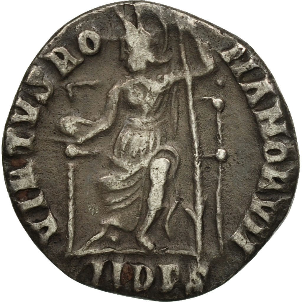 Magnus Maximus, Silique, Milan, TTB, Argent, RIC:19a