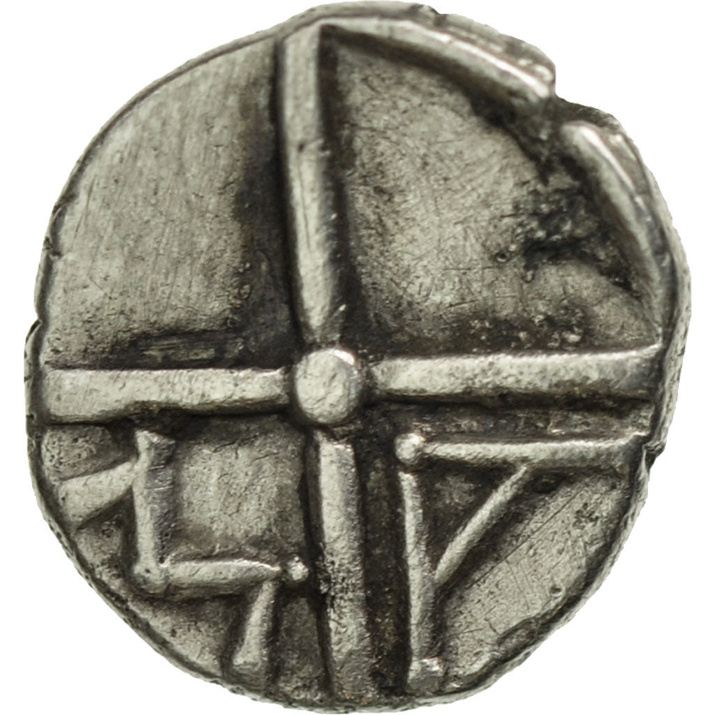 Coin, Massalia, Obol, Marseille, AU(50-53), Silver, SNG Cop:723-8