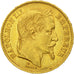 Moneda, Francia, Napoleon III, Napoléon III, 20 Francs, 1868, Paris, EBC, Oro