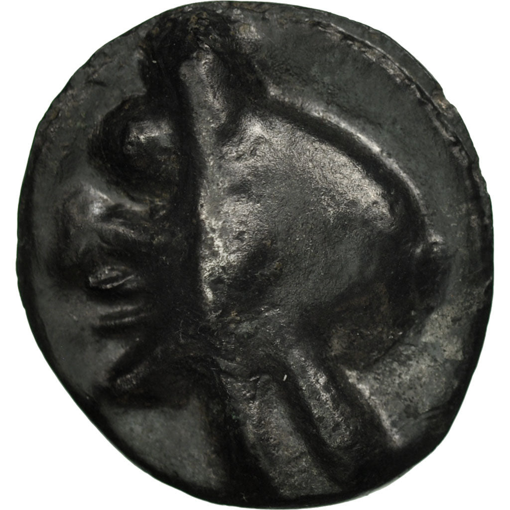 Coin, Bituriges, Potin, AU(55-58), Potin, Delestrée:3209