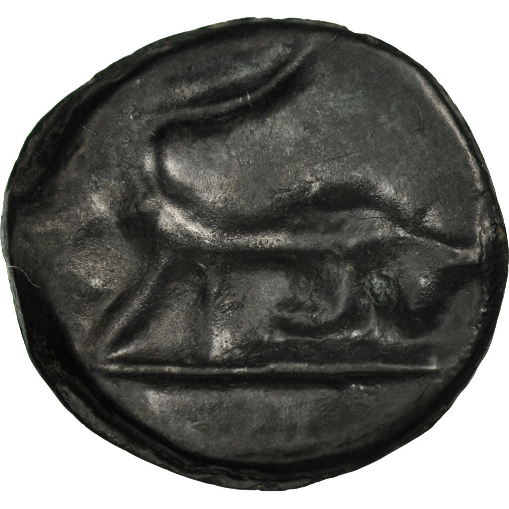 Coin, Bituriges, Potin, AU(55-58), Potin, Delestrée:3209