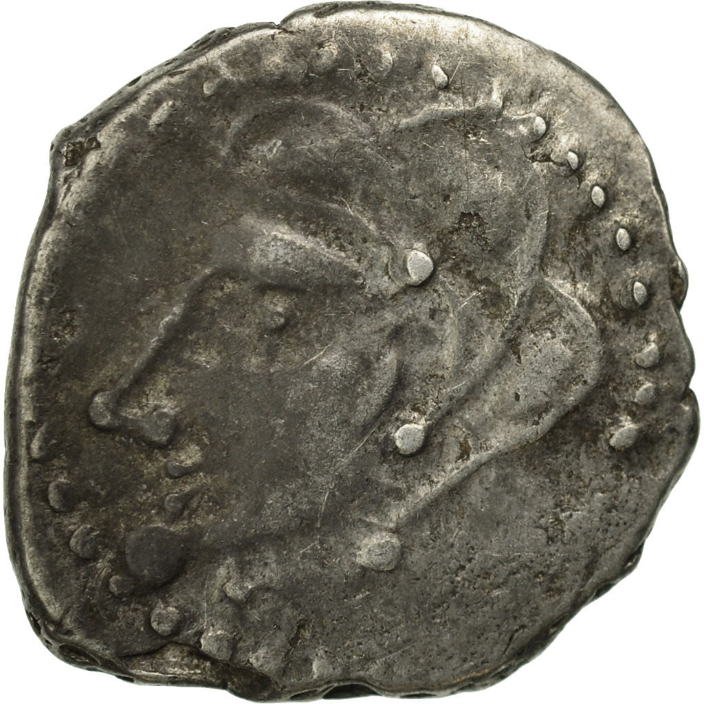 Coin, Bituriges, Denarius, EF(40-45), Silver, Delestrée:3439