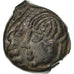 Monnaie, Éduens, Bronze, TTB, Bronze, Latour:5050, Delestrée:manque.