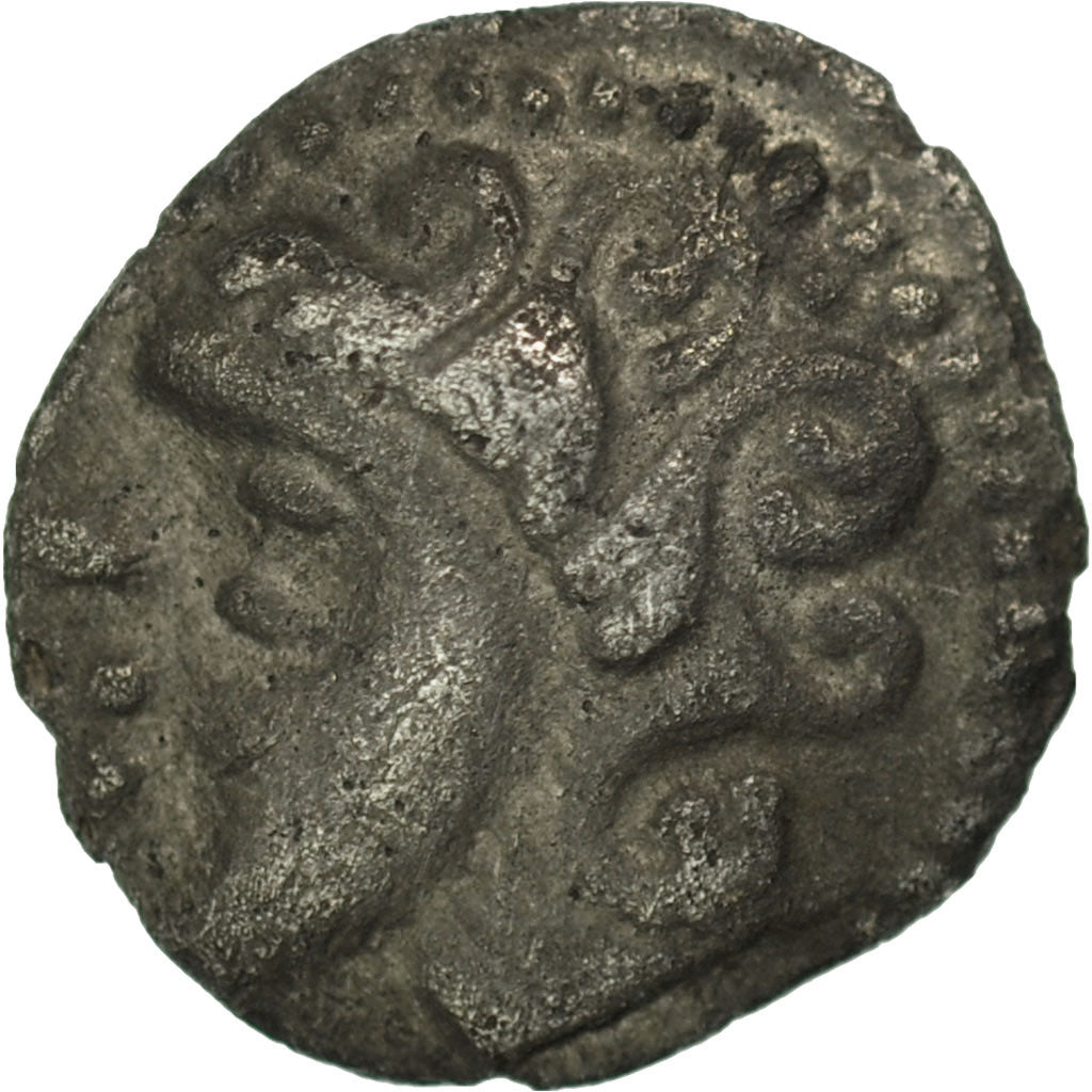 Coin, Midwestern Gaul, Obol, AU(50-53), Silver, Delestrée:manque.