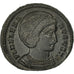 Coin, Helena, Follis, Lyons, MS(60-62), Bronze, RIC:234