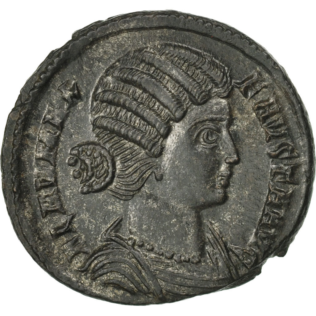 Coin, Fausta, Follis, Trier, MS(60-62), Bronze, RIC:483