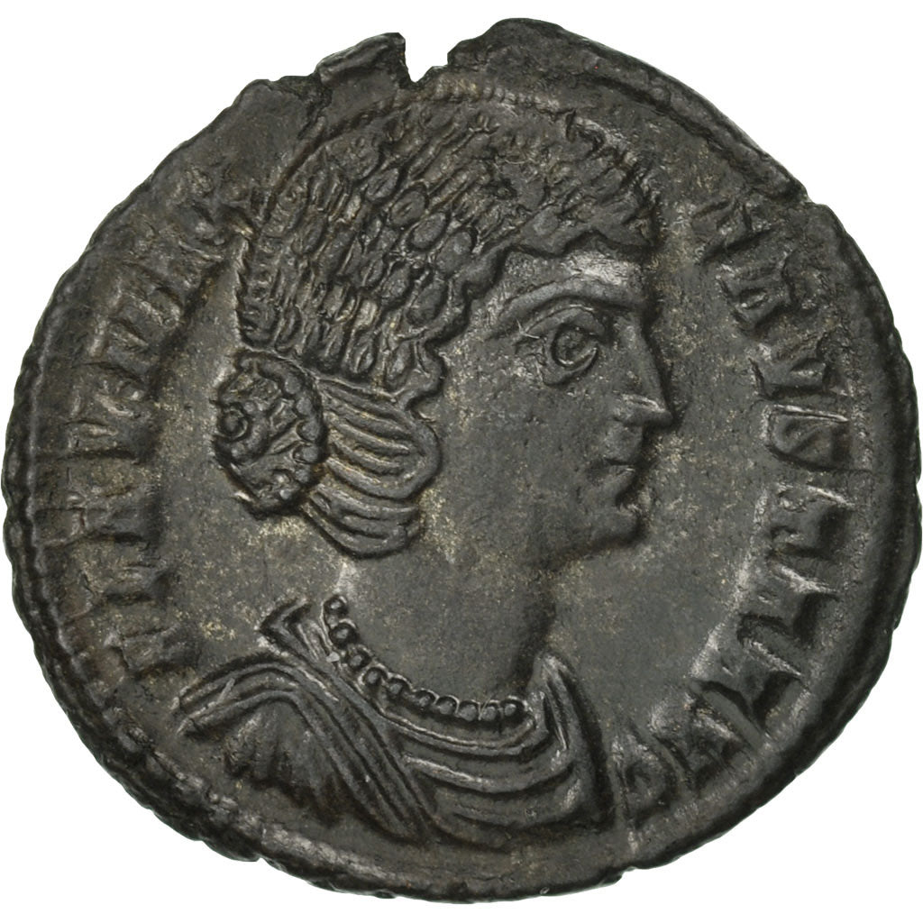 Münze, Fausta, Follis, Kyzikos, VZ, Bronze, RIC:50