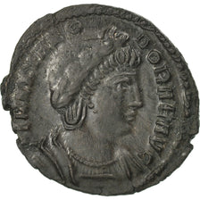 Coin, Theodora, Follis, Trier, AU(55-58), Bronze, RIC:65