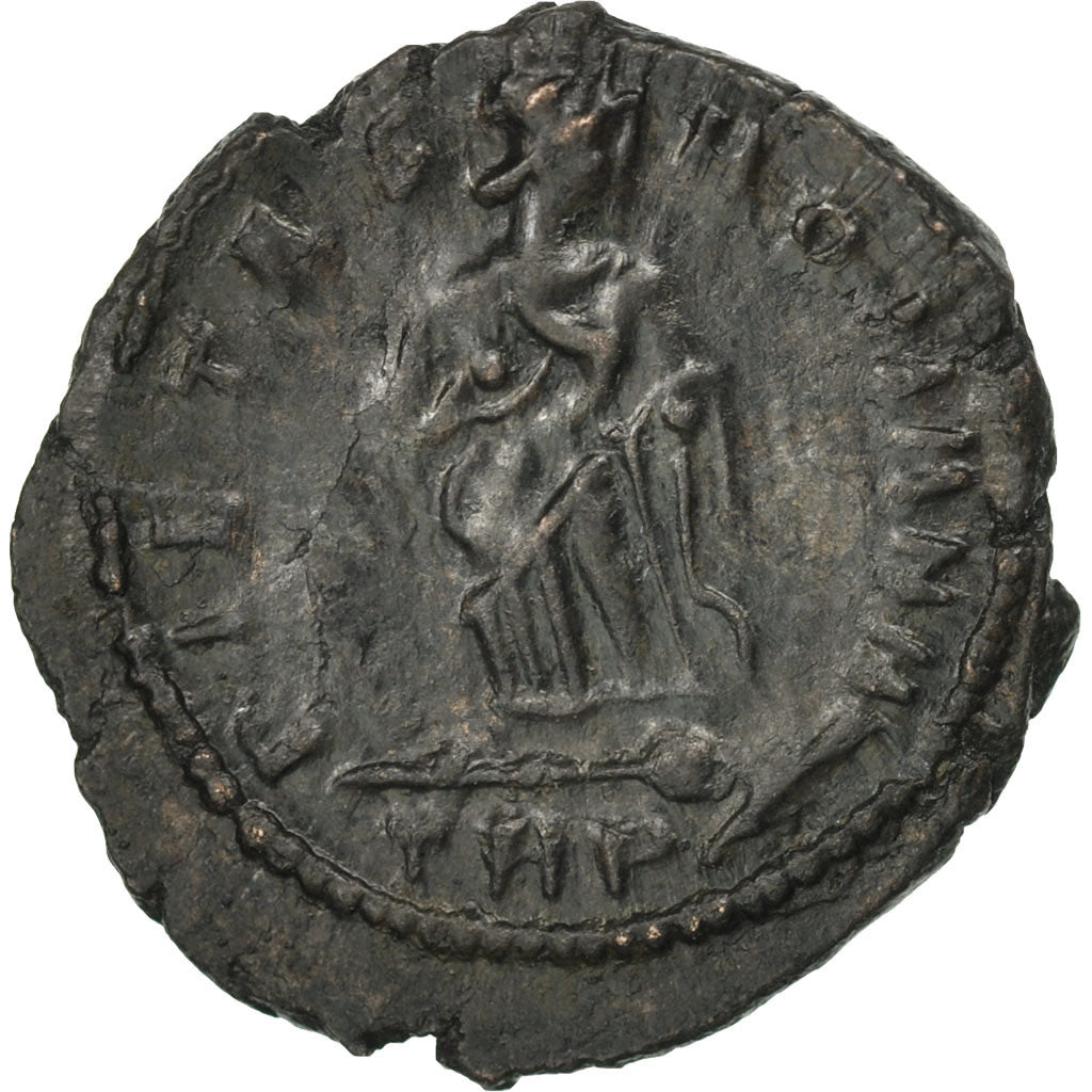 Coin, Theodora, Follis, Trier, AU(55-58), Bronze, RIC:91