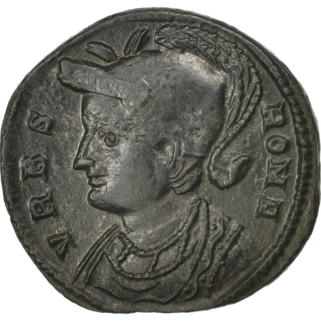 Coin, City Commemoratives, Follis, Arles, AU(50-53), Bronze, RIC:351