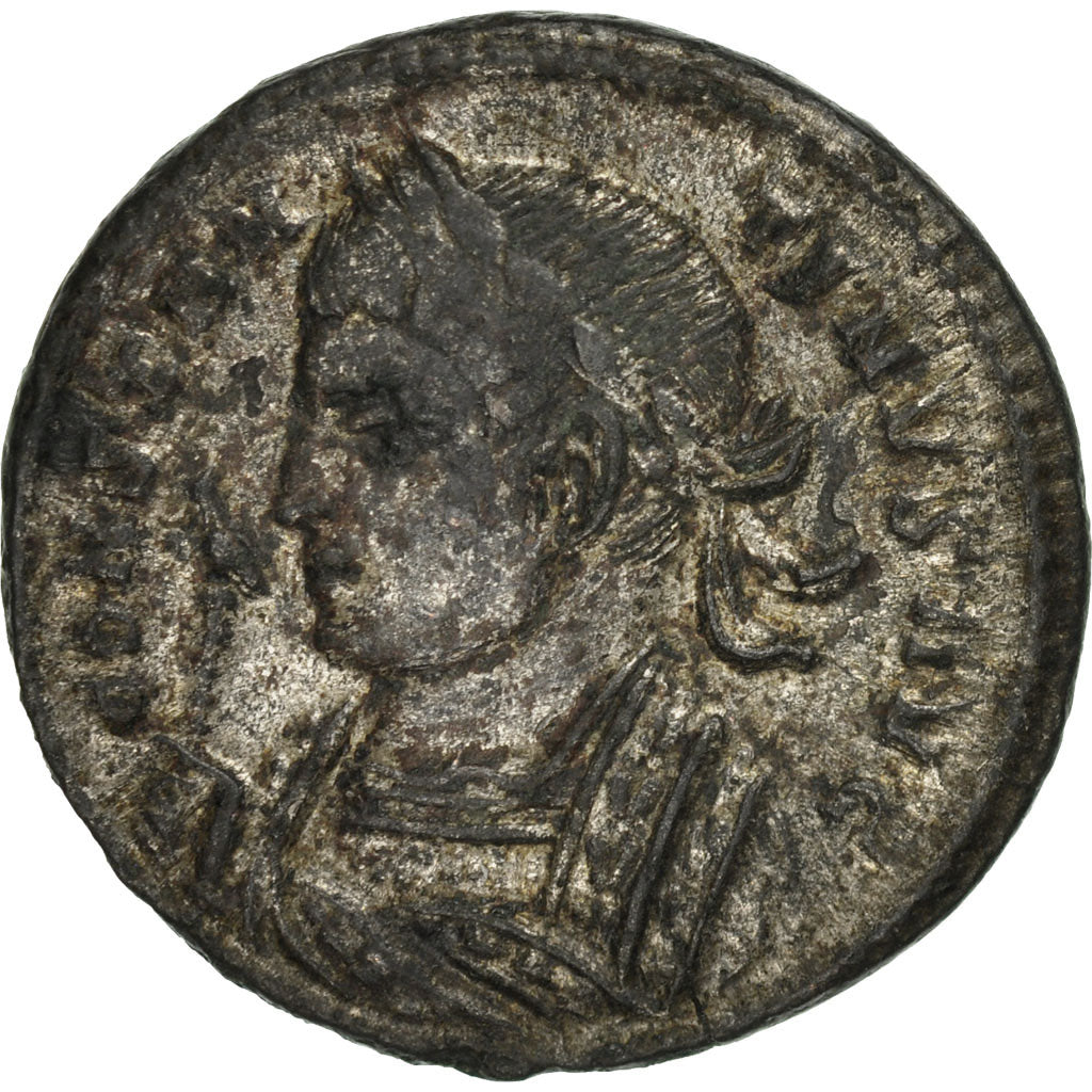 Constantine I, Follis, Trier, BB+, Bronzo, RIC:281