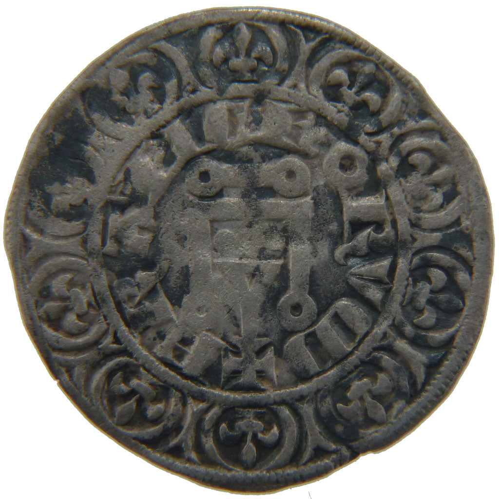FRANCE, Maille Blanche, VF(30-35), Silver, Ciani #256, 2.10