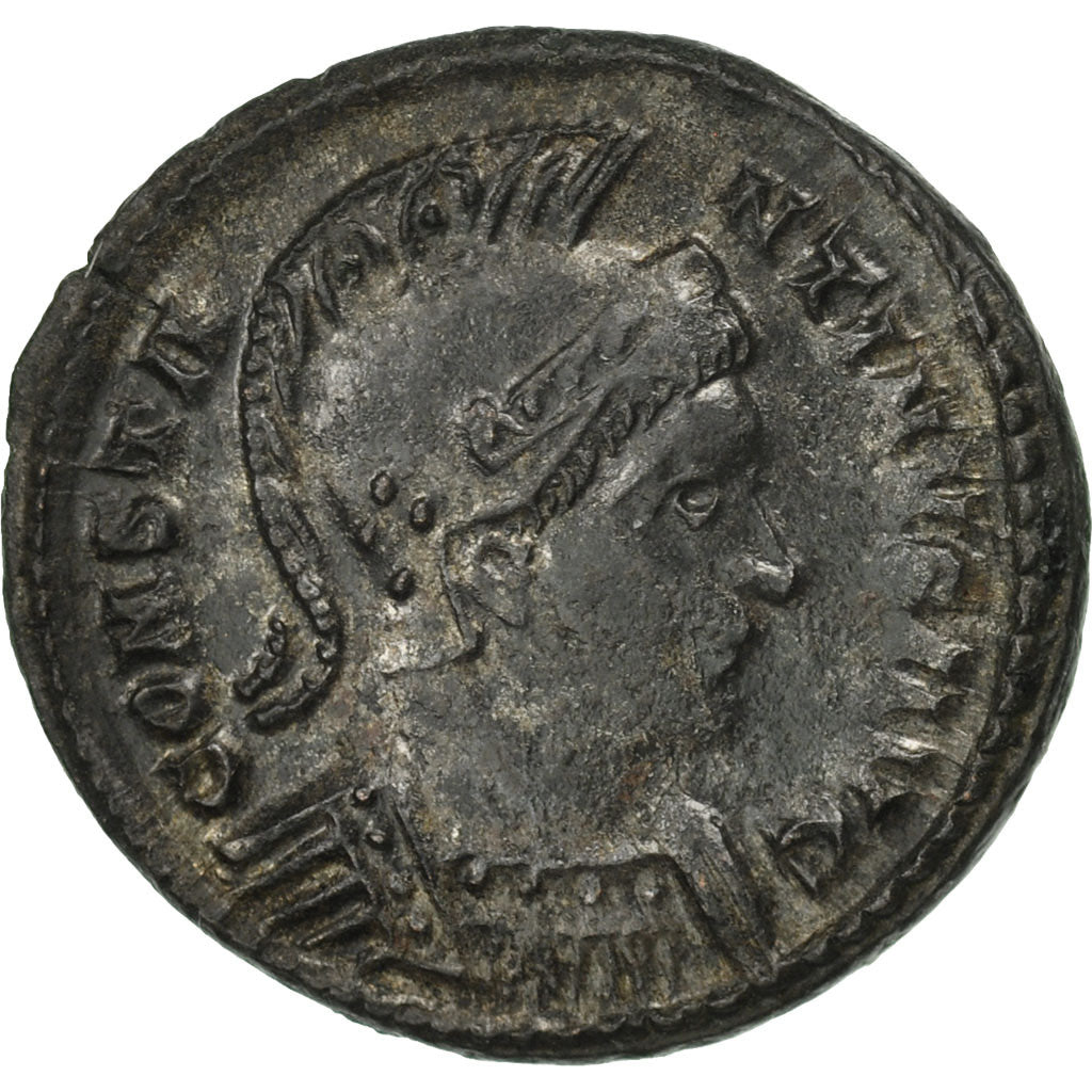 Münze, Constantine I, Follis, London, VZ, Bronze, RIC:191