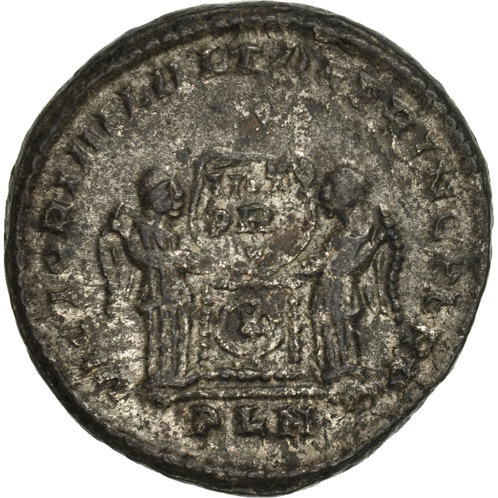 Coin, Constantine I, Follis, London, MS(60-62), Bronze, RIC:171