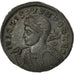 Coin, Crispus, Follis, Trier, MS(60-62), Bronze, RIC:374