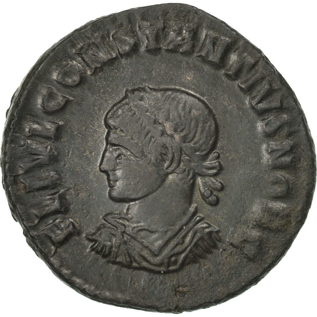 Moneda, Constantius II, Follis, Arles, EBC, Bronce, RIC:323