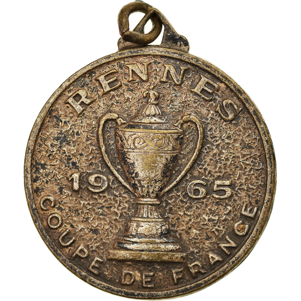 Frankrijk, Medaille, Football, Coupe de France, Rennes-Nantes, Sports & leisure