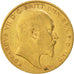 Coin, Great Britain, Edward VII, 1/2 Sovereign, 1907, EF(40-45), Gold, KM:804