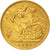 Great Britain, Edward VII, 1/2 Sovereign, 1908, AU(50-53), Gold, KM:804